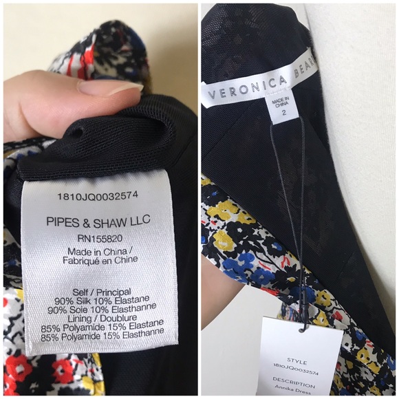 Veronica Beard Annika silk floral strapless dress - Picture 8 of 8